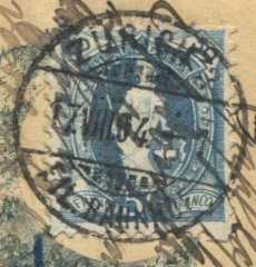 1893 Gotthardpost GS-Postkarte