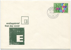 'FDC Europa 1960'