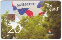 CHF 20 Swisscom Heissluftballon